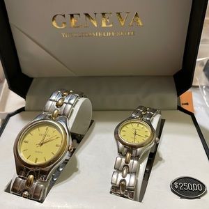 Geneva watch set